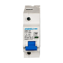 ANDELI mcb ADB3-125-1P mcb 1 circuit breaker 20amps 40 degree celcius 1pole